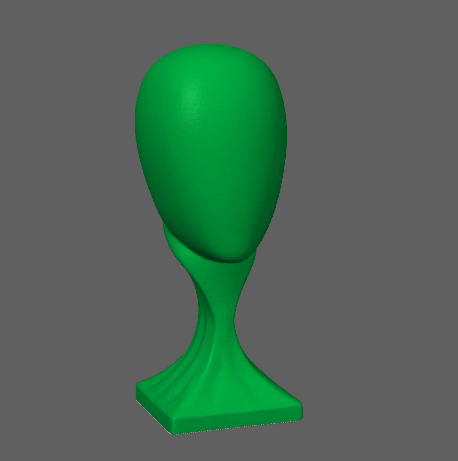 mask / helmet stand v2 faceless