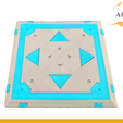 Bounce Pad11.png Файл STL Fortnite Bounce Pad Drink Coaster Ps4 Xbox Pc・3D-печать дизайна для загрузки