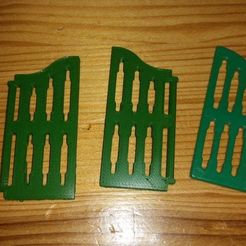 20190508_174853.jpg Fichier STL gratuit Playmobil 1976 Western Saloon (3425) double portes de salon・Objet pour imprimante 3D à télécharger