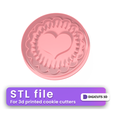 Scalloped-heart-San-Valentines-cookie-cutter-12.png Scalloped heart - SAN VALENTINES DAY COOKIE CUTTER STL