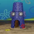 lulaMolusco-Home-UPGRADE3.png Squidward's house was really beautiful - 3D Printing .stl File!
