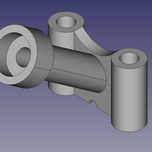Apex Micro / Polar Visa Lightweight Antenna Mount 3D model