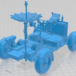 Apollo-Lunar-Rover-Moon-1.jpg 3D file Apollo Lunar Rover Moon Printable Car・3D printer model to download