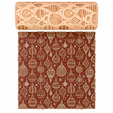z1.png Weihnachtsornamente Textur Roller STL-Datei, nahtlose Textur Roller für Ton, Fondant, Töpferei