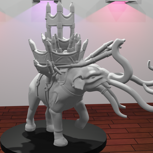 👾 Oliphant Model (LOTR)・ STL File for 3D printing・Cults