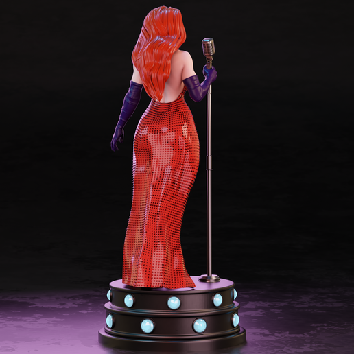 🎨 Jessica_Rabbit・ 3D File for 3D printing, Papercraft & Origami, and ...
