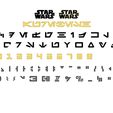 assembly12.jpg Letters and Numbers AUREBESH (STAR WARS ALPHABET) Letters and Numbers | Logo