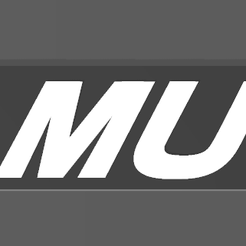Mugen.png Файл STL Mugen badge・3D-печатный дизайн для загрузки