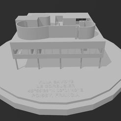 Villa_Savoye-1.jpg Télécharger fichier gratuit Villa Savoye - Le Corbusier #HALOTBUILDING • Modèle pour impression 3D, Escala-STL