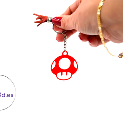 43a01cc8-73ce-47f4-b1bf-453b0697868b.png MUSHROOM MARIO BROS KEYCHAIN