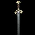 EwoynSword_4.jpg Eowyn Rohan Sword lord of the rings 3D DIGITAL DOWNLOAD FILE
