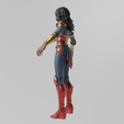 Wonder-Woman0013.png Wonder Woman Lowpoly Rigged Redesign