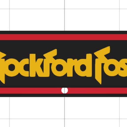 🚗 Rockford Fostage Neon Car Audio Logo 3D FDM Tune・ STL File for 3D ...