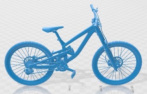 Mountain-Bike-2-3.jpg Mountain Bike - 2 Printable Bicycle