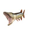 0_00078.jpg PIKE FISH Esox Masquinongy FISH ANIMAL SEA 3D MODEL 3D - FISH Muskellunge MONSTER HUNTER RAPTOR DINOSAUR RAPTOR 3D MODEL