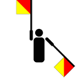 Semaphore_Victor.png Complete flag system semaphores (Winkeralphabet) for multi color prints