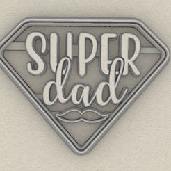 dad1.jpg #fathersday Super Dad Cookie Cutter