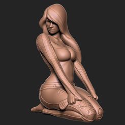 12.jpg Archivo STL gratuito Mary Jane Parker・Design para impresora 3D para descargar