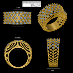 1.png STL file Beuaty full Diamond Ring・3D printing idea to download, rimpapramanik82