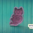 Gatito-con-Lana.jpg Cat With Yarn Cookie Cutter