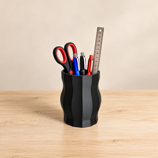 Geometric Pen Holder