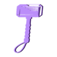 Thor_hammer_keychain.stl Porte-clés Avengers