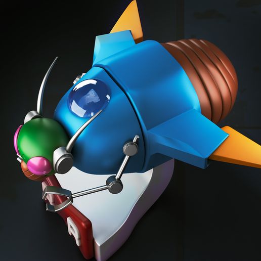 🐉 Robot espía Dragon Ball z androides・Archivo STL para Impresión