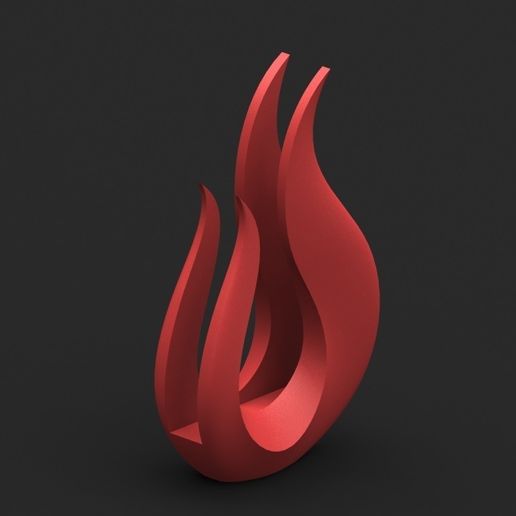 flame napkin holder 1.3.JPG Download STL file Flame Napkin holder • 3D print design, Majs84