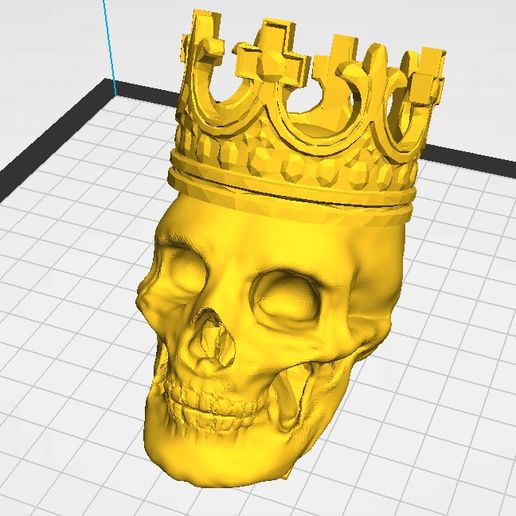 Crowned Calabera 3D model