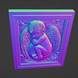 10.jpg sleeping angel baby 3D model