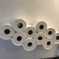 Archivo STL Porta papel higiénico / toallitas húmedas Organizador de baño  🛁・Design para impresora 3D para descargar・Cults