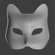3.png Cat Kitsune Mask for cosplay