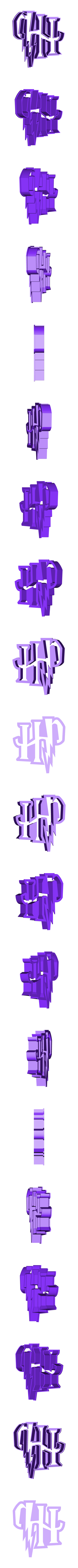 Harry poter logo.stl Ensemble d'emporte-pièce Harry Potter à l'emporte-pièce