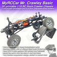 MRCC_MrCrawley_Basic_15.jpg MyRCCar Mr. Crawley Basic. 1/10 RC Rock Crawler Chassis with Customizable Wheelbase from 253 to 313mm