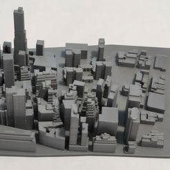 04.jpg STL file 3D Model of Manhattan Tile 04・3D printer model to download