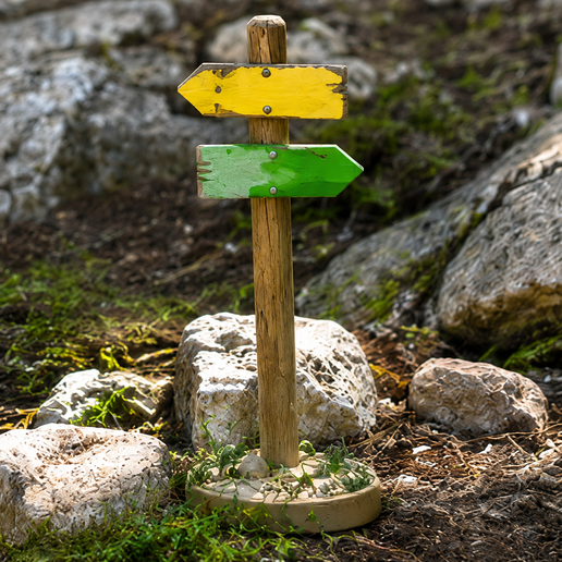 1/24 RC Trail Sign