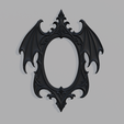 Screenshot-2026-08-14-180031.png Demon Wings Wall Frame, Gothic Oval Wall Frame, Bat Wing Mirror Frame, Dark Fantasy Wall Decor, 3D Print File for Mirrors, Portraits and Gothic Interiors