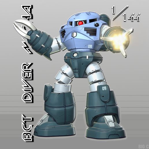Underwater Deep Sea Diver Mecha