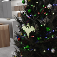 HighQuality4.png 3D Ghost Ornament Decor with 3D Stl Files & Spooky Ghost, 3D Print File, Ornament Christmas Tree, Christmas Decor, 3D Printing, Ghost Decor