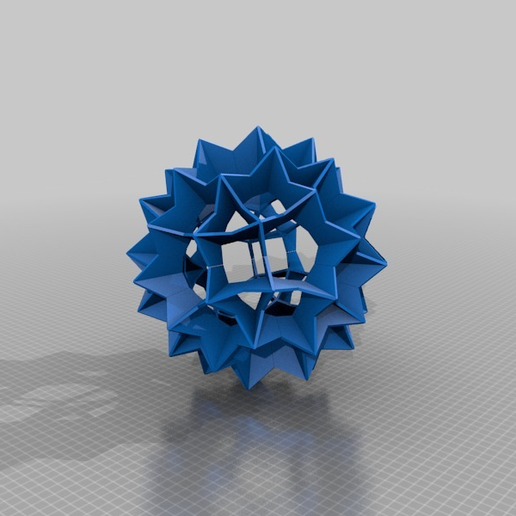 Electra60_ASSEMBLED_no_tabs.png Electra60 - origami modulaire imprimé en 3D