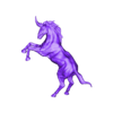 horse horsed.obj Horned Magic Horse