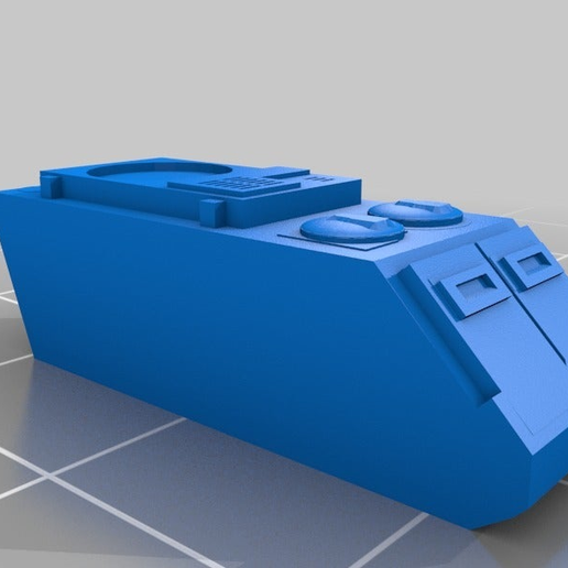 0d25615b127316318bfb82e5c243d068.png Free STL file 6mm Cosmo Knight, Jager Anti-Aircraft tank (Remix)・3D printing template to download, Miffles_Makes