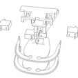ScreenShot_419_Rhino_Viewport.png Télécharger fichier STL gratuit Mécanique de la bouche et du sourcil, adaptable à la mécanique de l'œil • Design pour imprimante 3D, kakiemon