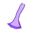Basic Medieval Axe Blade.stl Основной средневековый топор