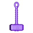 Hammer of Thor (Mjolnir).STL Hammer Of Thor Key Chain
