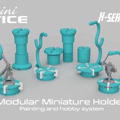 miniVICE-x-series-00.jpg miniVICE X-Series - Modular miniature holder, painting and hobby system