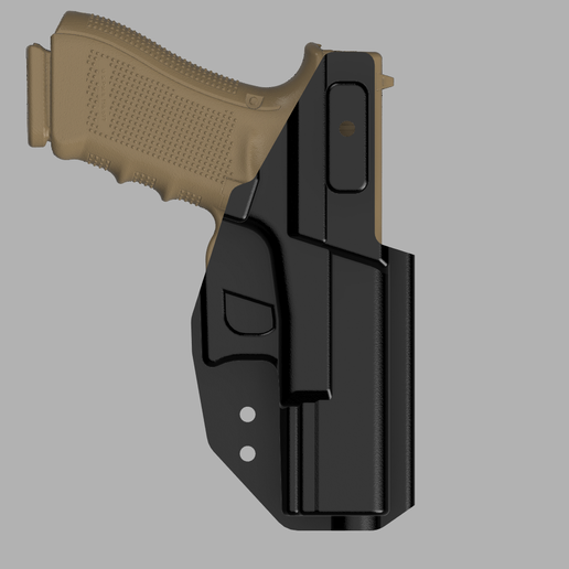 GLOCK 19 OWB DUTY COMPRESSION MOLD
