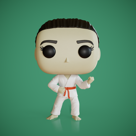 Funko Nena Karate 3D model