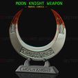 01.jpg The Crescent Darts - Moon Knight Weapon - Marvel Comics Cosplay