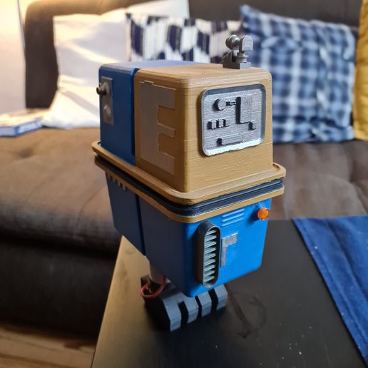 Gonk Droid - Power Droid - Remix Version - Star Wars - Black Series - Hot Toys 1/6scale 3D model